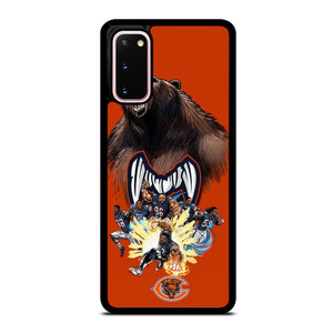 CHICAGO BEARS SQUAD Samsung Galaxy S20 Case Cover CHICAGO BEARS SQUAD Samsung Galaxy S20 Case Cover