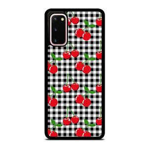 CHECKED CHERRY Samsung Galaxy S20 Case Cover CHECKED CHERRY Samsung Galaxy S20 Case Cover