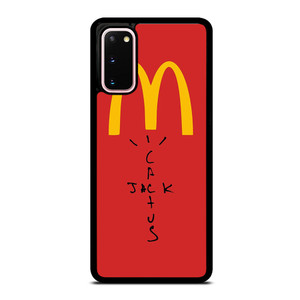 CACTUS JACK TRAVIS SCOTT MCDONALD'S LOGO Samsung Galaxy S20 Case Cover CACTUS JACK TRAVIS SCOTT MCDONALD'S LOGO Samsung Galaxy S20 Case Cover