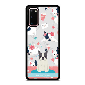 BOSTON TERRIER DOG 1 Samsung Galaxy S20 Case Cover