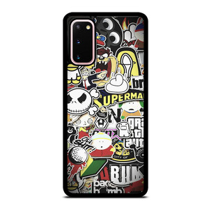 BAPE STICKER BOMB Samsung Galaxy S20 Case Cover BAPE STICKER BOMB Samsung Galaxy S20 Case Cover