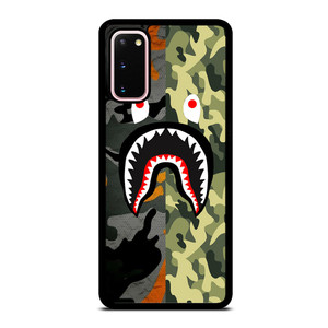BAPE CAMO SHARK Samsung Galaxy S20 Case Cover BAPE CAMO SHARK Samsung Galaxy S20 Case Cover