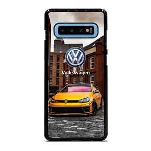 VW VOLKSWAGEN GTI CAR YEELOW Samsung Galaxy S10 Plus Case Cover VW VOLKSWAGEN GTI CAR YEELOW Samsung Galaxy S10 Plus Case Cover