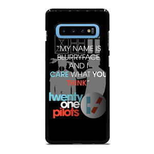 TWENTY ONE PILOTS SHOOT LYRICS Samsung Galaxy S10 Plus Case Cover