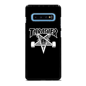 THRASER SKATEBOARD BLACK Samsung Galaxy S10 Plus Case Cover