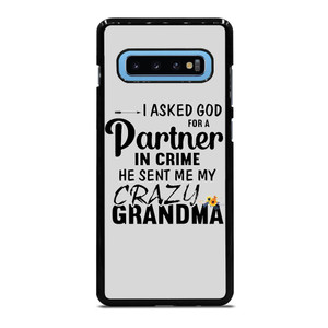 PARTNER IN CRIME GRANDMA 1 Samsung Galaxy S10 Plus Case Cover PARTNER IN CRIME GRANDMA 1 Samsung Galaxy S10 Plus Case Cover