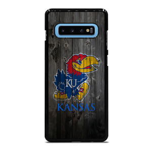 KANSAS JAYHAWKS WOODEN LOGO Samsung Galaxy S10 Plus Case Cover KANSAS JAYHAWKS WOODEN LOGO Samsung Galaxy S10 Plus Case Cover