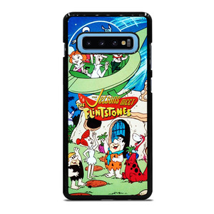 JETSONS MEET FLINTSTONES 2 Samsung Galaxy S10 Plus Case Cover JETSONS MEET FLINTSTONES 2 Samsung Galaxy S10 Plus Case Cover