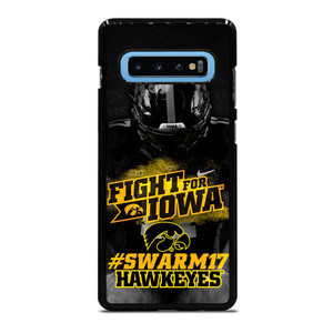 IOWA HAWKEYES FIGHT Samsung Galaxy S10 Plus Case Cover IOWA HAWKEYES FIGHT Samsung Galaxy S10 Plus Case Cover