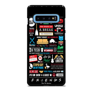 FRIENDS TV SERIES COLLAGE Samsung Galaxy S10 Plus Case Cover