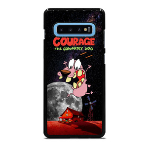 COURAGE THE COWARDLY DOG SPACE Samsung Galaxy S10 Plus Case Cover COURAGE THE COWARDLY DOG SPACE Samsung Galaxy S10 Plus Case Cover