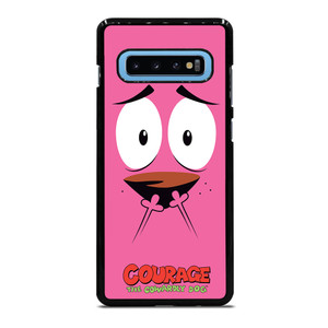 COURAGE THE COWARDLY DOG FACE Samsung Galaxy S10 Plus Case Cover COURAGE THE COWARDLY DOG FACE Samsung Galaxy S10 Plus Case Cover