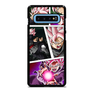 BLACK GOKU SS ROSE COLLAGE Samsung Galaxy S10 Plus Case Cover