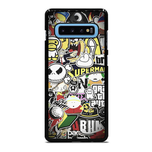 BAPE STICKER BOMB Samsung Galaxy S10 Plus Case Cover BAPE STICKER BOMB Samsung Galaxy S10 Plus Case Cover