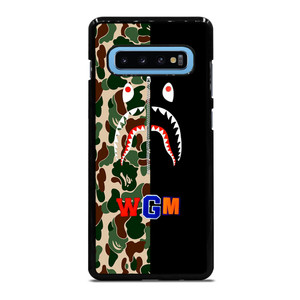 BAPE CAMO SHARK WGM Samsung Galaxy S10 Plus Case Cover BAPE CAMO SHARK WGM Samsung Galaxy S10 Plus Case Cover