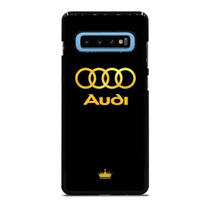 AUDI GOLD LOGO Samsung Galaxy S10 Plus Case Cover AUDI GOLD LOGO Samsung Galaxy S10 Plus Case Cover
