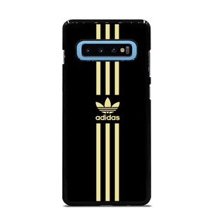 ADIDAS GOLD STRIPE 1 Samsung Galaxy S10 Plus Case Cover ADIDAS GOLD STRIPE 1 Samsung Galaxy S10 Plus Case Cover