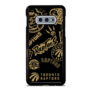TORONTO RAPTORS LOGO COLLAGE Samsung Galaxy S10e Case Cover