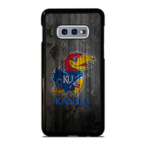 KANSAS JAYHAWKS WOODEN LOGO Samsung Galaxy S10e Case Cover