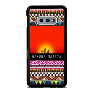 HAKUNA MATATA LION KING AZTEC 2 Samsung Galaxy S10e Case Cover
