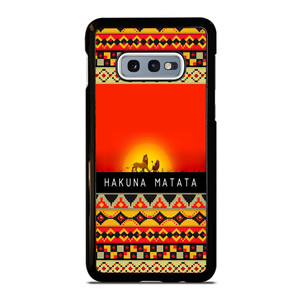 HAKUNA MATATA LION KING AZTEC 1 Samsung Galaxy S10e Case Cover