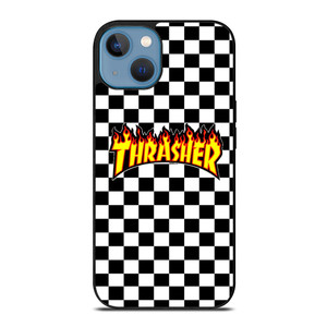 THRASER BLACK WHITE iPhone 13 Case Cover THRASER BLACK WHITE iPhone 13 Case Cover
