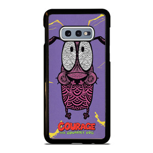 COURAGE THE COWARDLY DOG FEAR Samsung Galaxy S10e Case Cover COURAGE THE COWARDLY DOG FEAR Samsung Galaxy S10e Case Cover