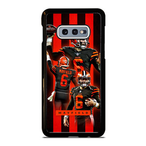 CLEVELAND BROWNS BAKER MAYFIELD 6 Samsung Galaxy S10e Case Cover CLEVELAND BROWNS BAKER MAYFIELD 6 Samsung Galaxy S10e Case Cover