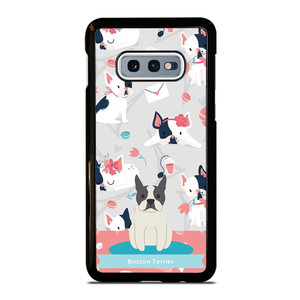 BOSTON TERRIER DOG 1 Samsung Galaxy S10e Case Cover