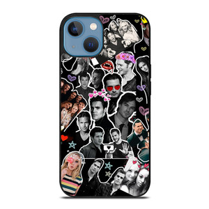 THE VAMPIRE DIARIES COLLAGE iPhone 13 Case Cover THE VAMPIRE DIARIES COLLAGE iPhone 13 Case Cover