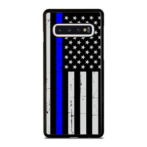 THIN BLUE LINE AMERICAN Samsung Galaxy S10 Case Cover