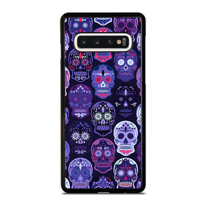 SUGAR SKULL PATTERN Samsung Galaxy S10 Case Cover