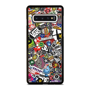 STICKER BOMB DC Samsung Galaxy S10 Case Cover