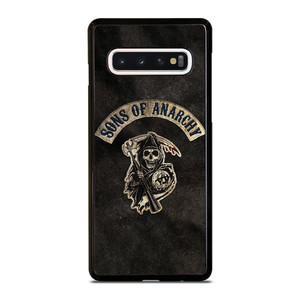 SONS OF ANARCHY LOGO Samsung Galaxy S10 Case Cover SONS OF ANARCHY LOGO Samsung Galaxy S10 Case Cover