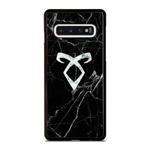 SHADOWHUNTER ANGELIC MARBLE LOGO Samsung Galaxy S10 Case Cover SHADOWHUNTER ANGELIC MARBLE LOGO Samsung Galaxy S10 Case Cover