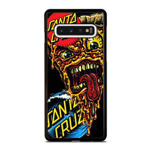 SANTA CRUZ SKATEBOARDS PIZZA Samsung Galaxy S10 Case Cover SANTA CRUZ SKATEBOARDS PIZZA Samsung Galaxy S10 Case Cover