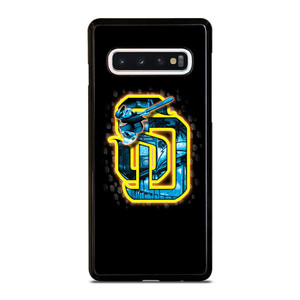 SAN DIEGO PADRES LOGO Samsung Galaxy S10 Case Cover SAN DIEGO PADRES LOGO Samsung Galaxy S10 Case Cover