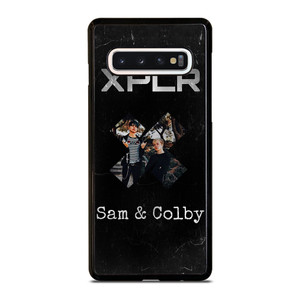 SAM AND COLBY XPLR Samsung Galaxy S10 Case Cover SAM AND COLBY XPLR Samsung Galaxy S10 Case Cover