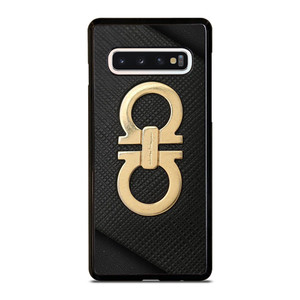 SALVATORE FERRAGAMO GOLD LOGO Samsung Galaxy S10 Case Cover