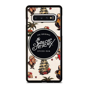 SAILOR JERRY PATTERN Samsung Galaxy S10 Case Cover SAILOR JERRY PATTERN Samsung Galaxy S10 Case Cover
