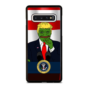 PEPE THE SMUG FROG DONALD TRUMP Samsung Galaxy S10 Case Cover PEPE THE SMUG FROG DONALD TRUMP Samsung Galaxy S10 Case Cover