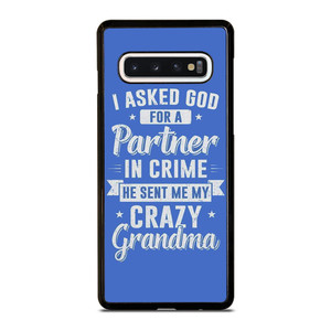 PARTNER IN CRIME GRANDMA 2 Samsung Galaxy S10 Case Cover