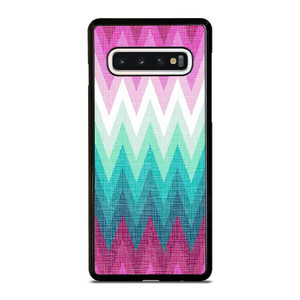 OMBRE PASTEL CHEVRON PATTERN 2 Samsung Galaxy S10 Case Cover
