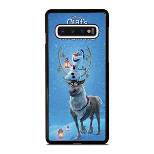 OLAF'S AND DEER FROZEN Samsung Galaxy S10 Case Cover OLAF'S AND DEER FROZEN Samsung Galaxy S10 Case Cover
