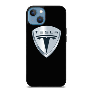 TESLA BLACK LOGO iPhone 13 Case Cover