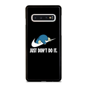 NIKE SNORLAX JUST DONT DO IT Samsung Galaxy S10 Case Cover NIKE SNORLAX JUST DONT DO IT Samsung Galaxy S10 Case Cover