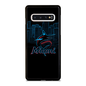 MIAMI MARLINS BLACK Samsung Galaxy S10 Case Cover