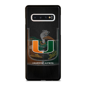 MIAMI HURRICANES UM 1 Samsung Galaxy S10 Case Cover MIAMI HURRICANES UM 1 Samsung Galaxy S10 Case Cover