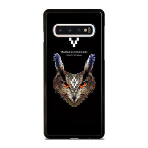 MARCELO BURLON OWL Samsung Galaxy S10 Case Cover MARCELO BURLON OWL Samsung Galaxy S10 Case Cover