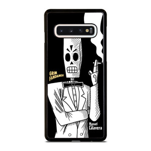 MANNY CALAVERA GRIM FANDANGO Samsung Galaxy S10 Case Cover MANNY CALAVERA GRIM FANDANGO Samsung Galaxy S10 Case Cover